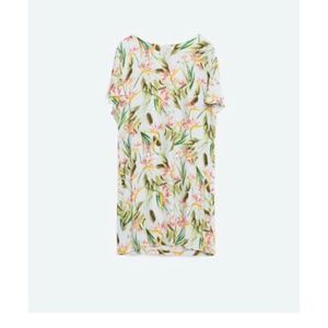 Zara tropical dress